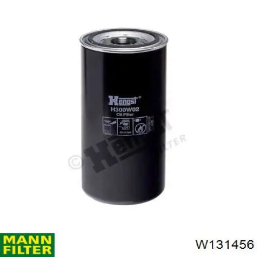 Filtro de óleo Mann-Filter W131456 preço, a partir de 33,02 USD
