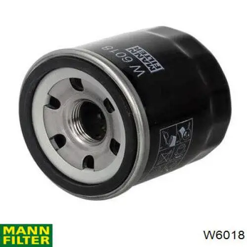 Filtro de óleo Mann-Filter W6018 preço, a partir de 6,55 USD