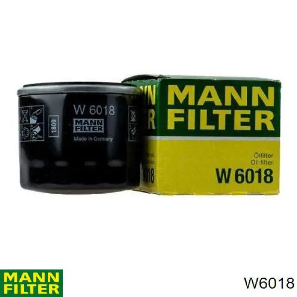 Compre W6018 Mann-Filter Filtro de óleo