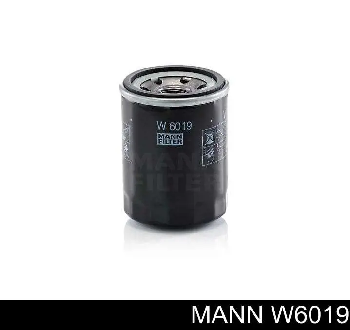 Filtro de óleo Mann-Filter W6019 preço, a partir de 7,97 USD