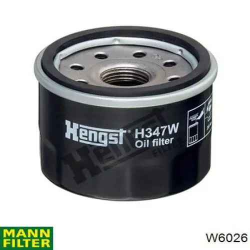 Filtro de óleo Mann-Filter W6026 preço, a partir de 4,28 USD