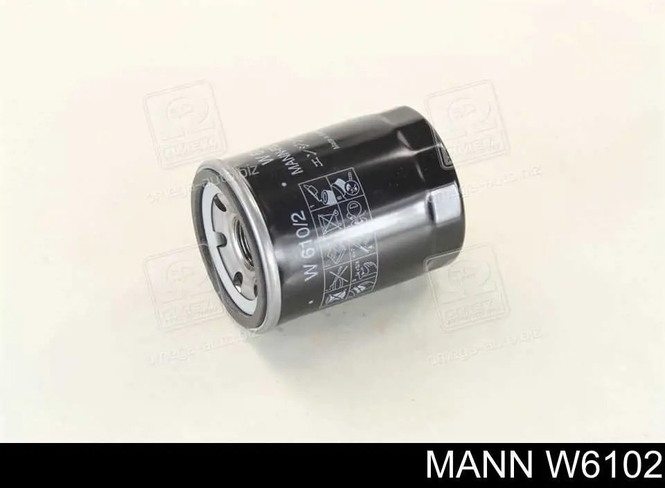 Filtro de óleo Mann-Filter W6102 preço, a partir de 6,27 USD