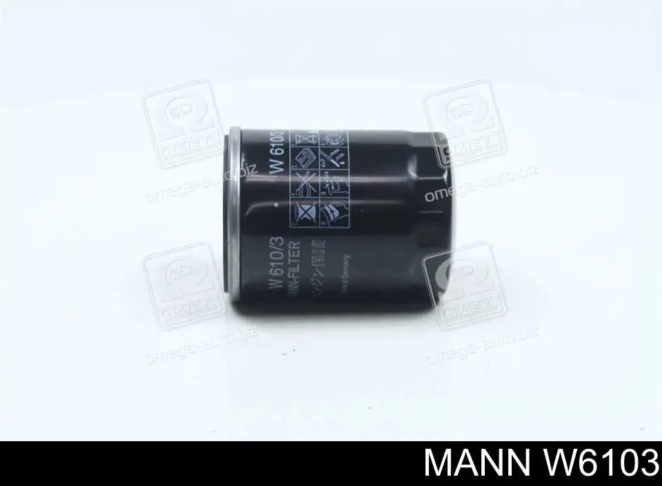 Filtro de óleo Mann-Filter W6103 preço, a partir de 6,22 USD