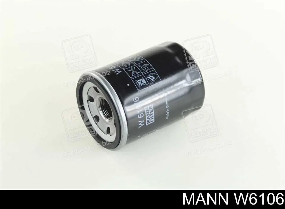 Filtro de óleo Mann-Filter W6106 preço, a partir de 7,77 USD