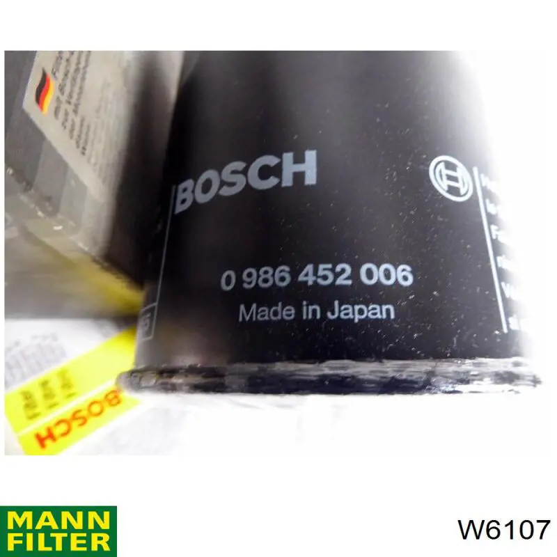 Compre W6107 Mann-Filter Filtro de óleo