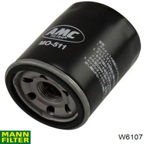 Filtro de óleo Mann-Filter W6107 preço, a partir de 5,71 USD