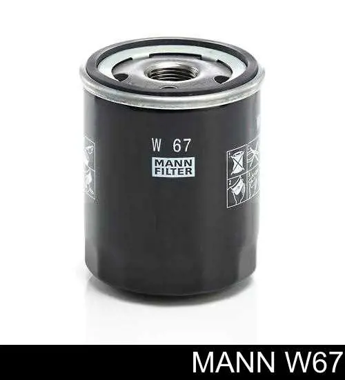 Compre W67 Mann-Filter Filtro de óleo