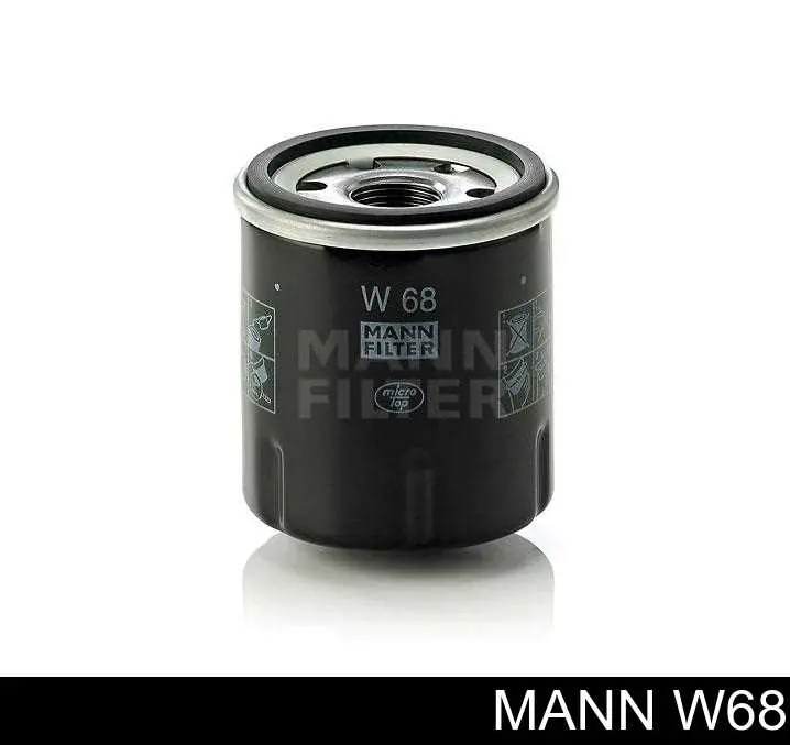 Filtro de óleo Mann-Filter W68 preço, a partir de 5,35 USD