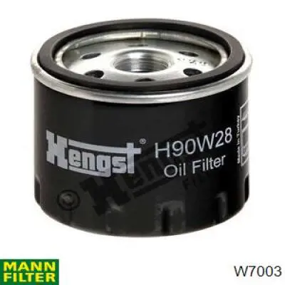 Compre W7003 Mann-Filter Filtro de óleo