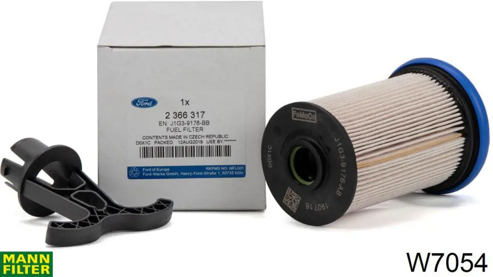 Compre W7054 Mann-Filter Filtro de óleo