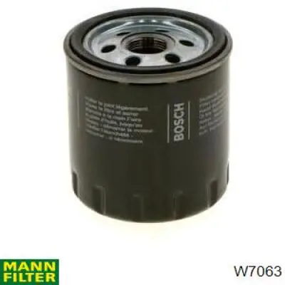 Compre W7063 Mann-Filter Filtro de óleo