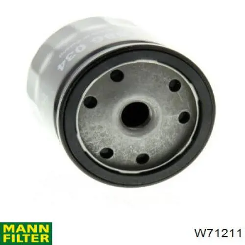 Filtro de óleo Mann-Filter W71211 preço, a partir de 5,54 USD