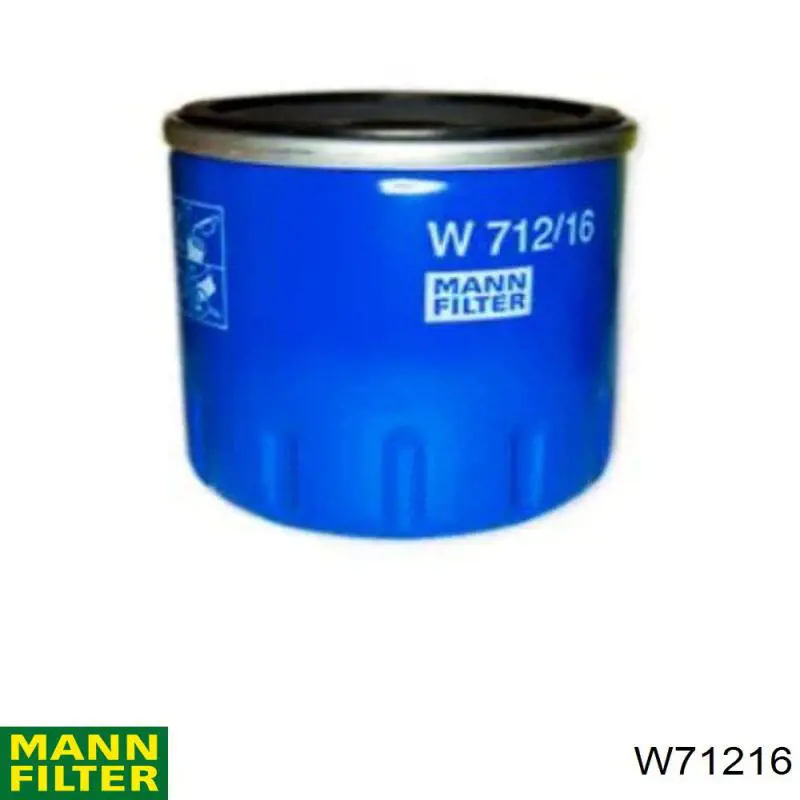 Filtro de óleo Mann-Filter W71216 preço, a partir de 5,92 USD