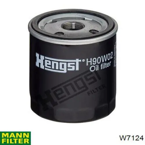 Compre W7124 Mann-Filter Filtro de óleo