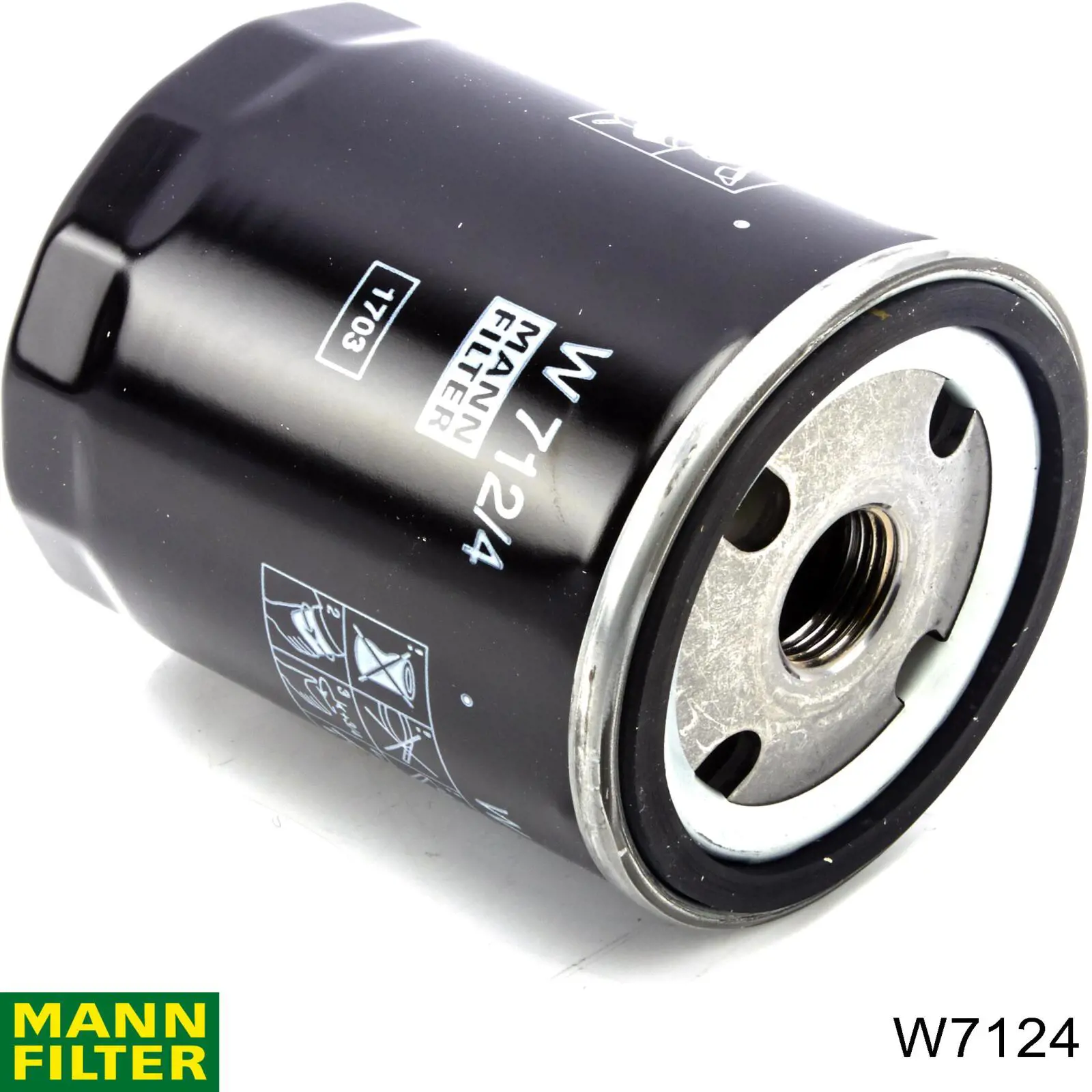 Filtro de óleo Mann-Filter W7124 preço, a partir de 7,03 USD