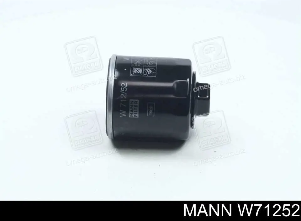 Filtro de óleo Mann-Filter W71252 preço, a partir de 6,50 USD
