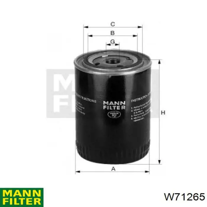 Compre 11715272 Volvo Filtro de óleo