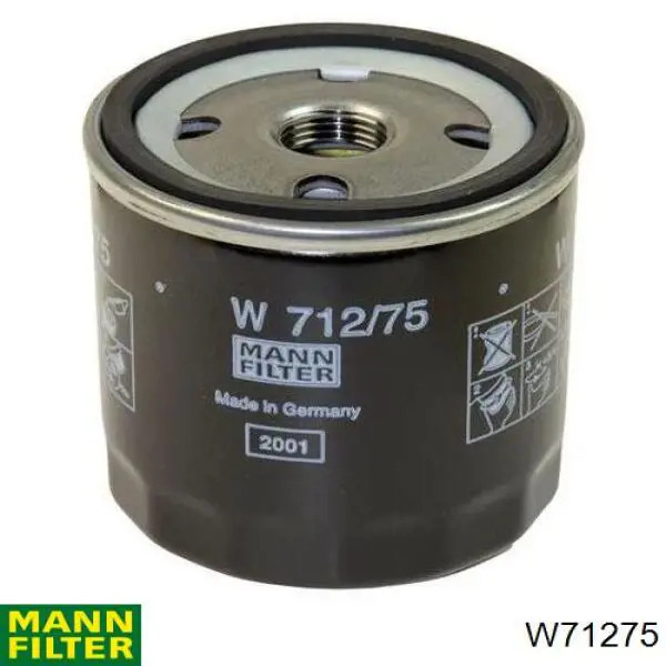 Compre W71275 Mann-Filter Caixa do filtro de óleo