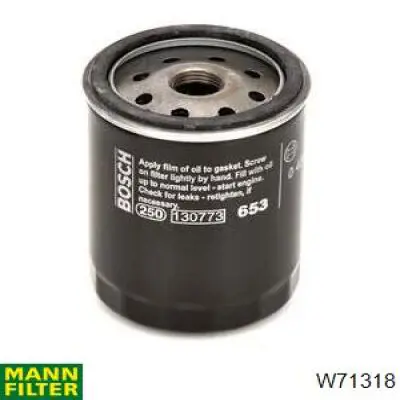 Filtro de óleo Mann-Filter W71318 preço, a partir de 6,96 USD
