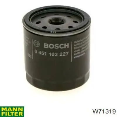 Filtro de óleo Mann-Filter W71319 preço, a partir de 7,25 USD