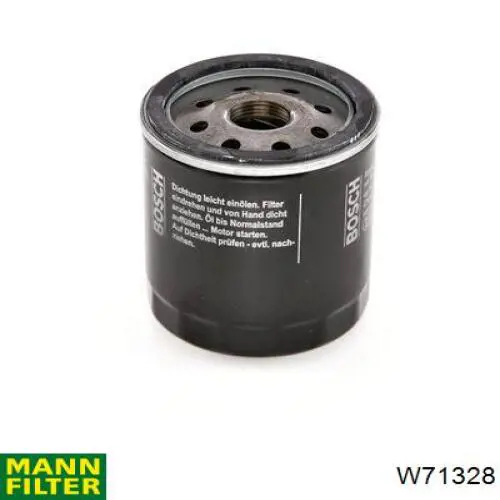 Compre W71328 Mann-Filter Filtro de óleo