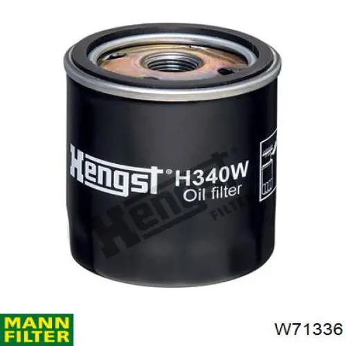 Filtro de óleo Mann-Filter W71336 preço, a partir de 4,55 USD