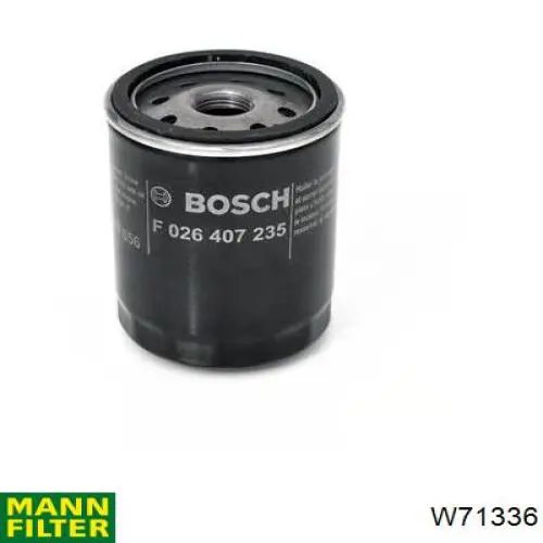Compre W71336 Mann-Filter Filtro de óleo