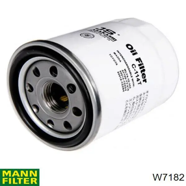 Filtro de óleo Mann-Filter W7182 preço, a partir de 6,34 USD