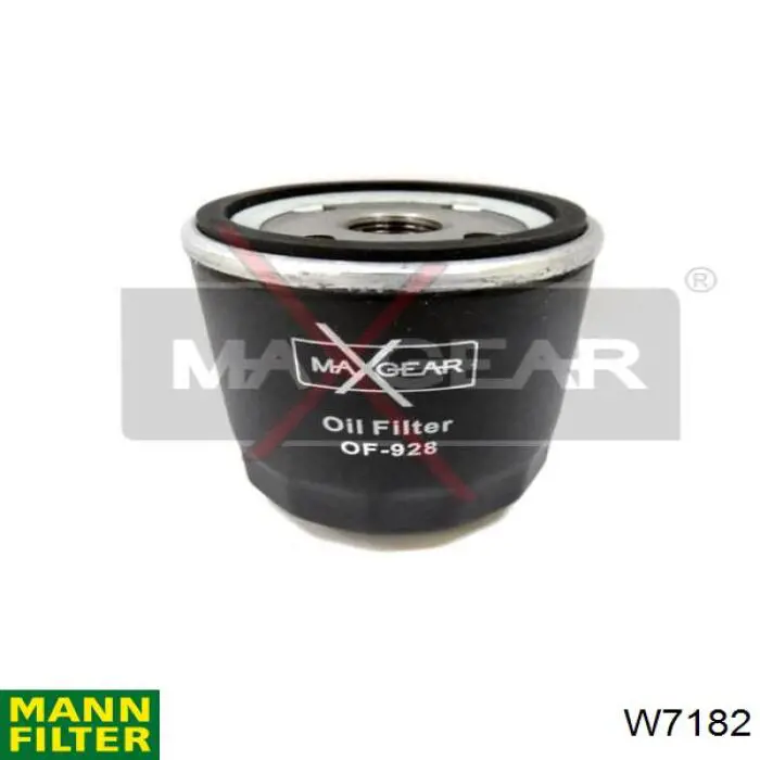 Compre W7182 Mann-Filter Filtro de óleo
