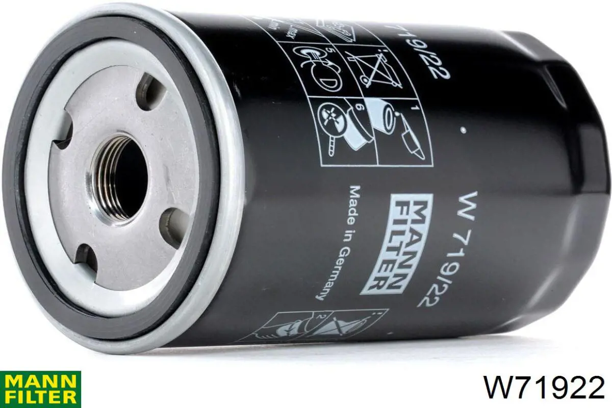 Filtro de óleo Mann-Filter W71922 preço, a partir de 14,59 USD