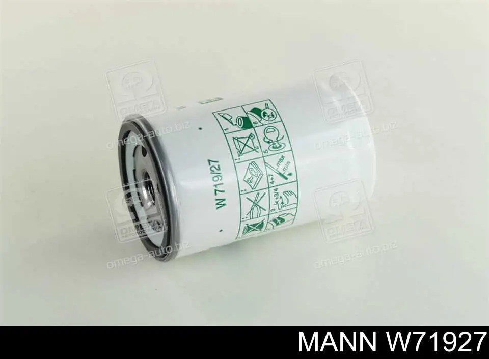 Filtro de óleo Mann-Filter W71927 preço, a partir de 5,61 USD