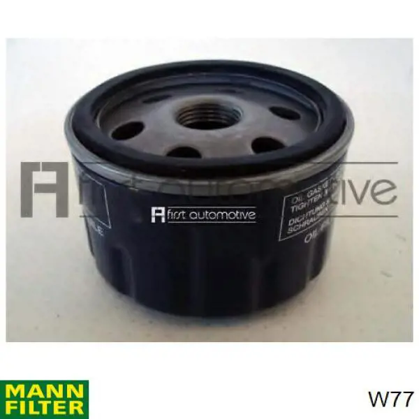 Compre W77 Mann-Filter Filtro de óleo