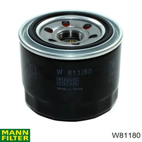 Compre W81180 Mann-Filter Filtro de óleo