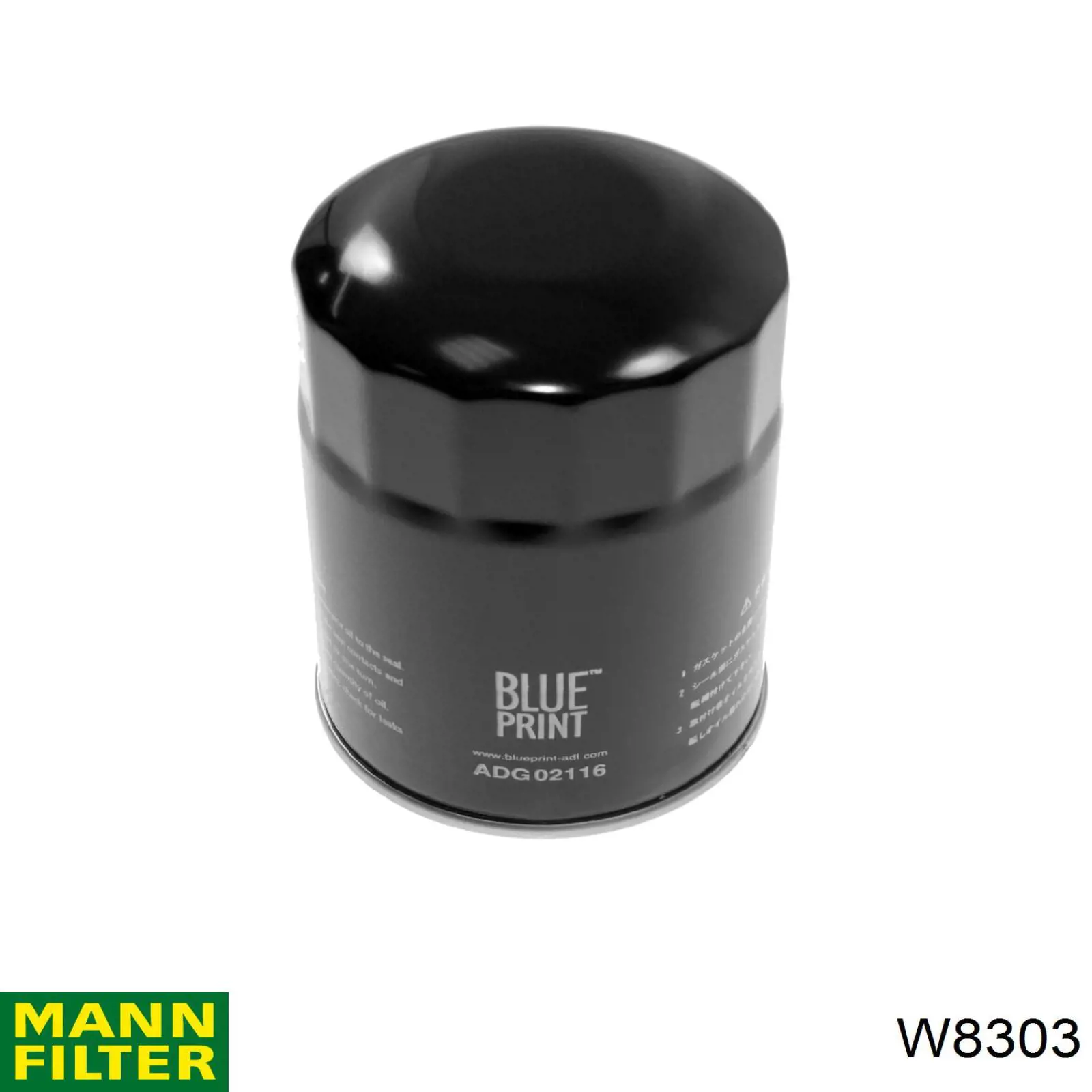 Filtro de óleo Mann-Filter W8303 preço, a partir de 8,09 USD