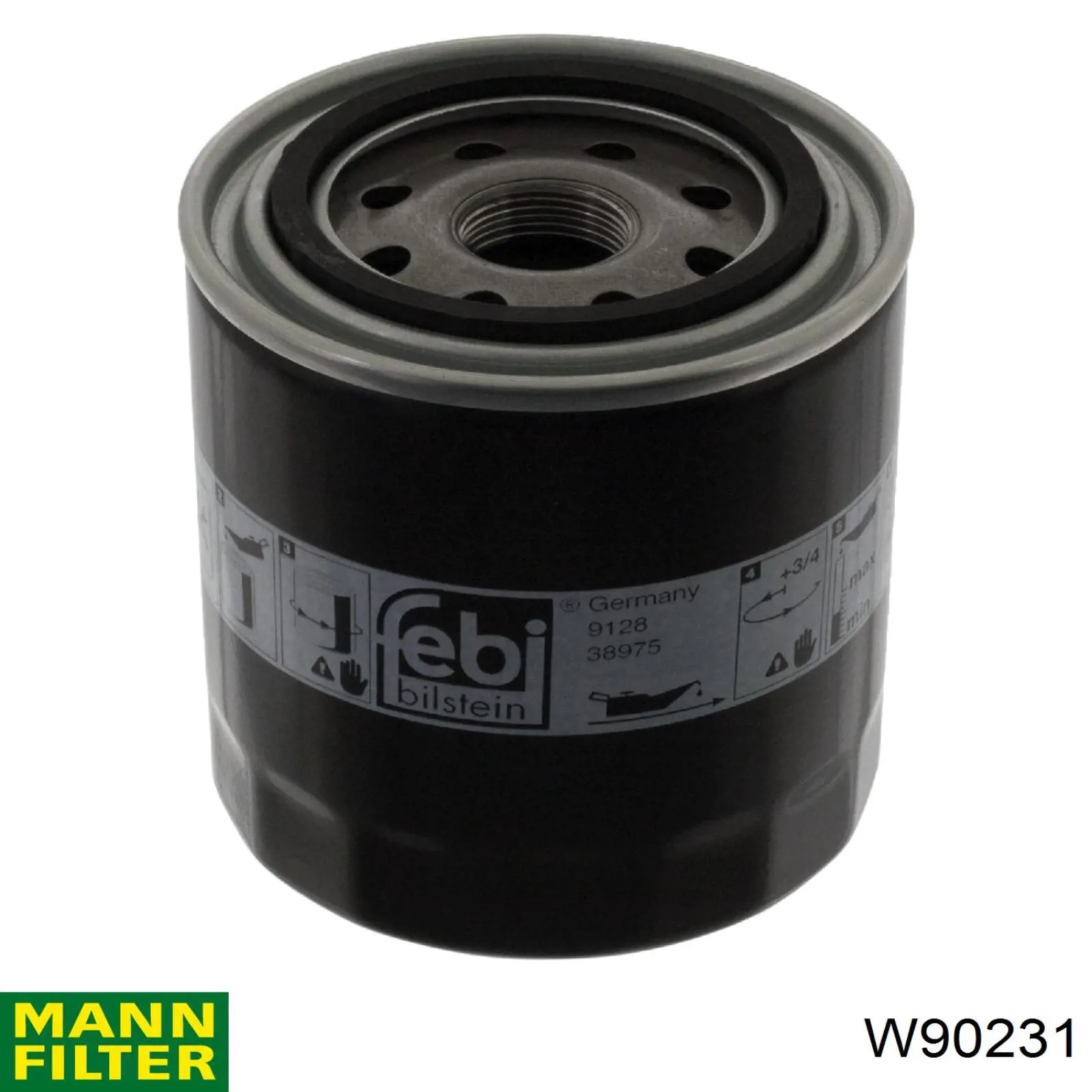 W90231 Mann-Filter Filtro da Caixa Automática de Mudança