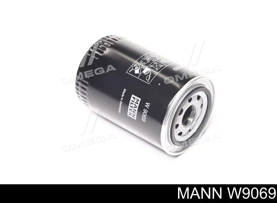 W9069 Mann-Filter Filtro de óleo