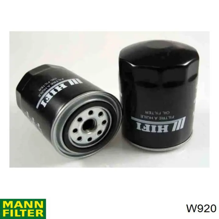 Compre W920 Mann-Filter Filtro de óleo