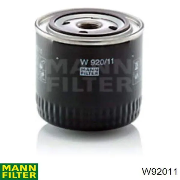 Filtro de óleo Mann-Filter W92011 preço, a partir de 6,74 USD