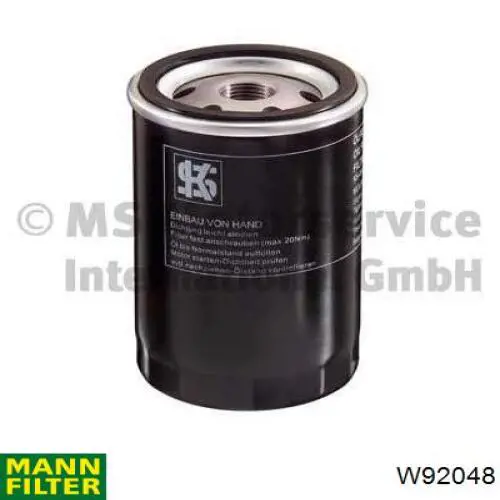 Filtro de óleo Mann-Filter W92048 preço, a partir de 9,15 USD