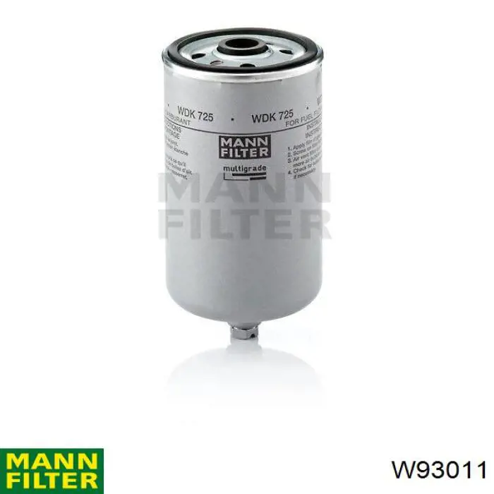 Compre W93011 Mann-Filter Filtro de óleo