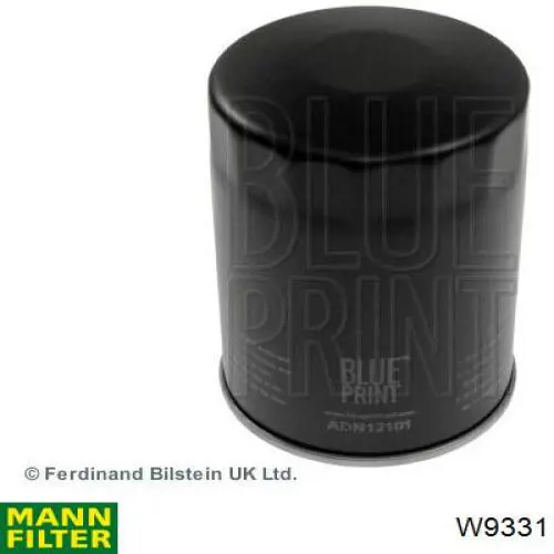 Filtro de óleo Mann-Filter W9331 preço, a partir de 6,69 USD