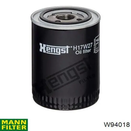 Filtro de óleo Mann-Filter W94018 preço, a partir de 10,78 USD