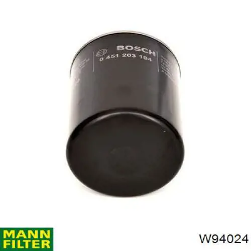 Filtro de óleo Mann-Filter W94024 preço, a partir de 7,86 USD