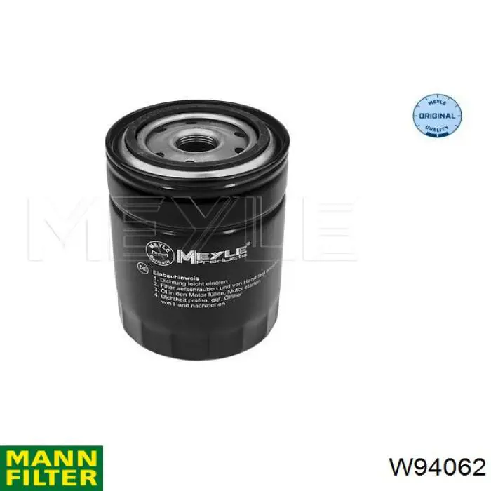 Compre W94062 Mann-Filter Filtro de óleo