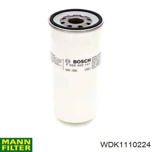 WDK1110224 Mann-Filter Filtro de combustível
