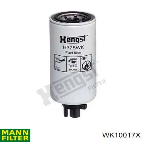 Compre 1814637 DAF Filtro de combustível