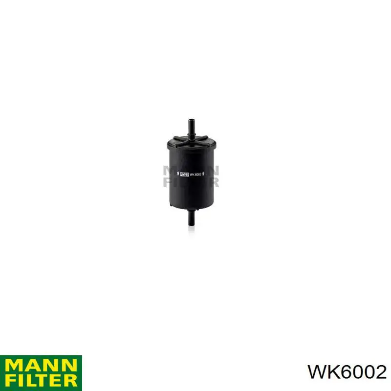 Compre WK6002 Mann-Filter Filtro de combustível