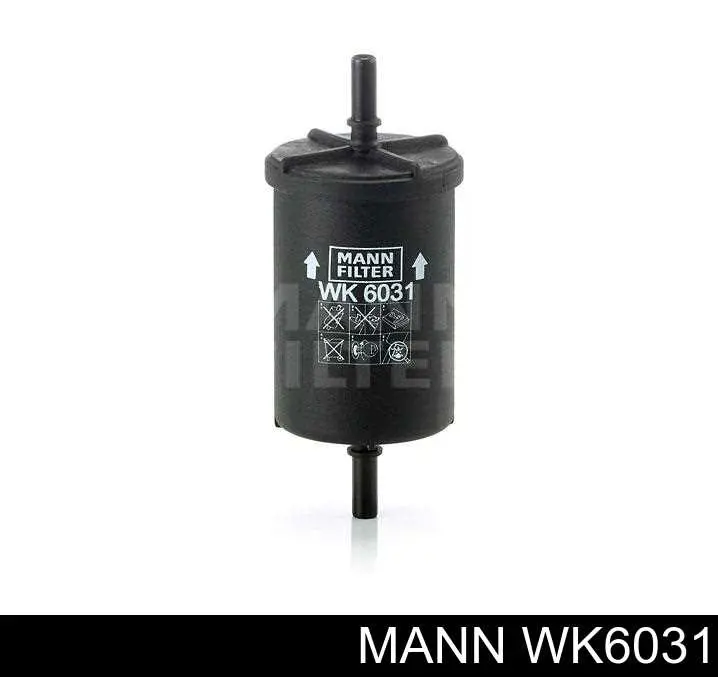 WK6031 Mann-Filter Filtro de combustível