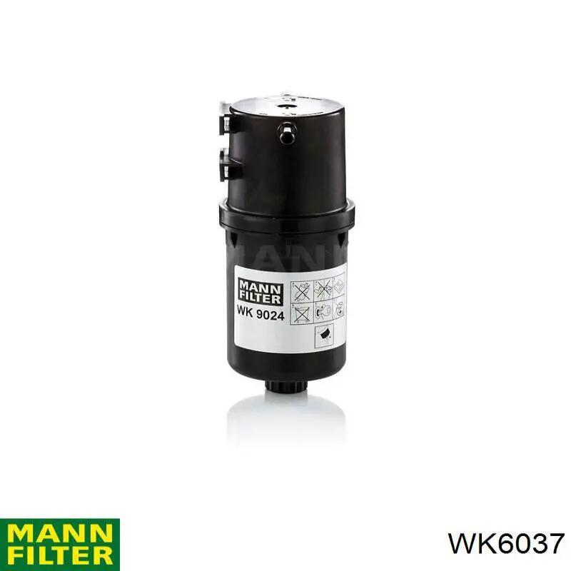 Compre WK6037 Mann-Filter Filtro de combustível