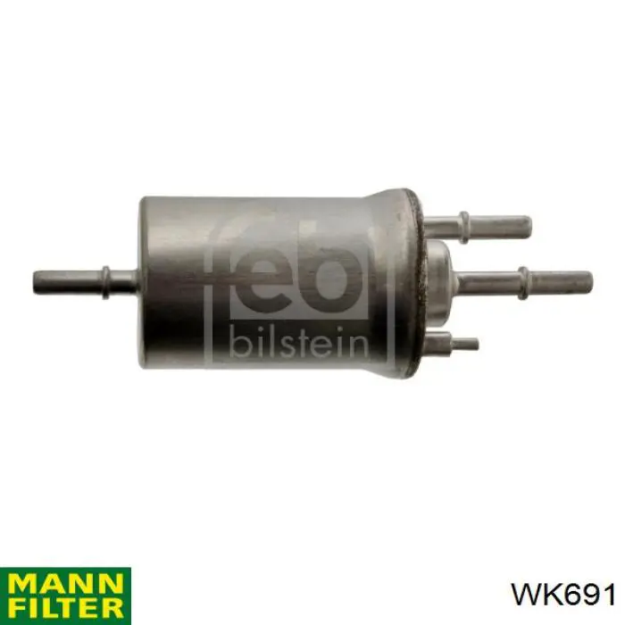 Compre WK691 Mann-Filter Filtro de combustível